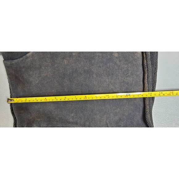 Alphalete Womens S Very Terry Oversized Cropped Pullover Sweatshirt in Onyx NWT - Picture 12 of 14